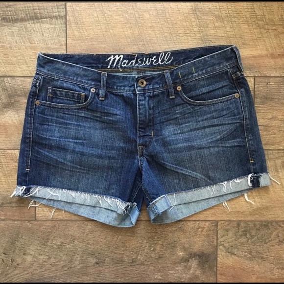 Madewell Pants - NWOT Madewell Denim cutoff shorts Size 31